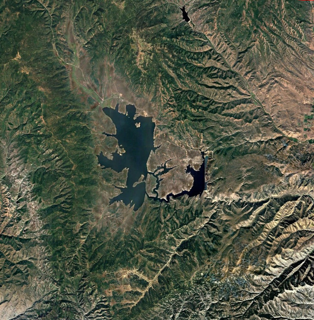 Strawberry Reservoir, Utah - Small Print